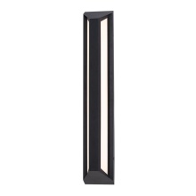 AFX Lighting, Inc. FTNW0424LAJUDBK - Fulton 24'' LED Outdoor Sconce 120-277V 5CCT BK