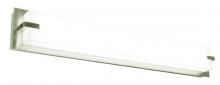 AFX Lighting, Inc. SNV240520LAJD2SN - Sinclair 27'' LED Vanity-Satin Nickel-White Acrylic Shade