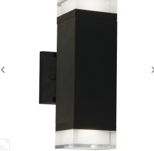 AFX Lighting, Inc. EDDW0612LAJMVBK - EDMUND OUTDOOR LED 24W 1600lm 120-277V