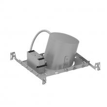 Nora NHMIC3-926L1P01 - 6" Marquise III IC AT Slope New Construction Housing, 11W / 900lm, 120V Input, Phase Dimming