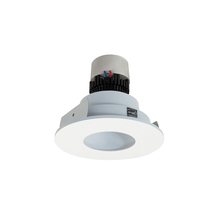 Nora NPR-4RPH30XMPW - 4" Pearl 120V LED Round Pinhole Retrofit, 950lm / 10W, 3000K, Bright White Pinhole / Bright