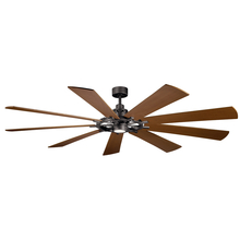 Kichler 300285AVI - Gentry XL LED 85" Fan Anvil Iron