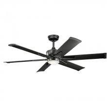 Kichler 300300SBK - Szeplo II LED 60" Fan Satin Black
