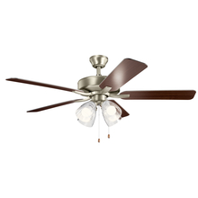 Kichler 330016NIS - 52" Basics Pro Premier Fan Brushed Nickel