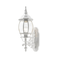 Livex Lighting 7520-13 - 1 Lt Textured White Outdoor Wall Lantern
