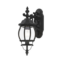 Livex Lighting 7706-14 - 1 Lt Textured Black Outdoor Wall Lantern