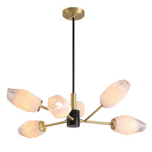 Kanova Lighting KCH0114-6NB - Glacier 6-light Chandelier