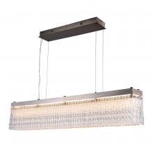 Kanova Lighting KCH1104L-49 - Ranenna linera Chandelier - Gun Metal