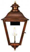 The Coppersmith SS43G - The CopperSmith State Street 29" Tall Copper Gas Wall Mount Outdoor Light Lantern Sconce