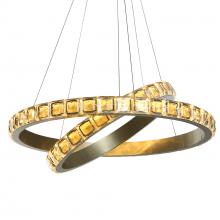 LNC Home HA05008c - 2-Lights Chandeliers LED