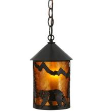 Meyda Green 112953 - 6" Wide Lone Bear Mini Pendant