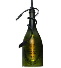 Meyda Green 115129 - 5" Wide Personalized Champagne Bottle Mini Pendant