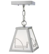 Meyda Green 116750 - 6" Square Revival Deco Mini Pendant