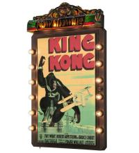 Meyda Green 131094 - 32.5" Wide Tinseltown Movie Poster Lighted Display