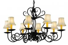 Meyda Green 137699 - 36"W Corrina 8 LT Chandelier