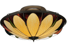 Meyda Green 138571 - 42" Wide Cowette Semi-Flushmount