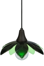 Meyda Green 140082 - 11" Wide Metro Fusion Bodnant Mini Pendant