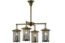 Meyda Green 140492 - 30" Wide Fulton Prime 4 Light Chandelier