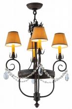 Meyda Green 142451 - 18" Wide Antonia 4 LT Chandelier