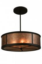 Meyda Green 146419 - 28" Wide Smythe Craftsman Pendant