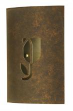 Meyda Green 148710 - 8" Wide Country Inn LED Wall Sconce