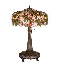 Meyda Green 15404 - 31" High Tiffany Cherry Blossom Table Lamp