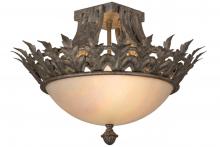 Meyda Green 161995 - 16" Wide Hampton Flushmount