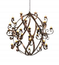 Meyda Green 221488 - 100" Wide Caliope 32 Light Chandelier