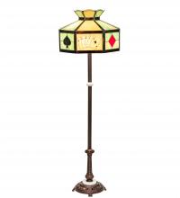 Meyda Green 252397 - 63" High Poker Face Floor Lamp
