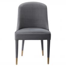 Uttermost 23555-2 - Uttermost Brie Armless Chair Gray Set Of 2