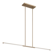 Thesis 207283A - 2L 5CCT LED Linear Chandelier