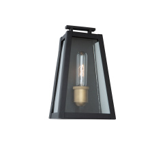 Artcraft AC8107BK - Charleston Medium Outdoor 1 Light Wall Light