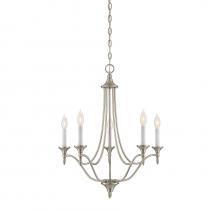 Savoy House 1-1008-5-SN - Herndon 5-Light Chandelier in Satin Nickel