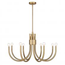Savoy House 1-6680-8-127 - Sorrento 8-Light Chandelier in Noble Brass