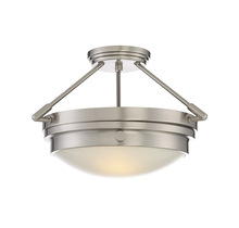 Savoy House 6-3352-2-SN - Lucerne 2-Light Semi-Flush Mount