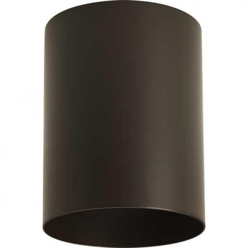 5" Bronze Outdoor Ceiling Mount Cylinder