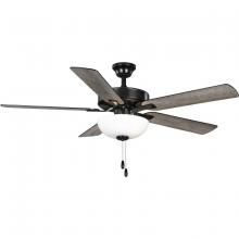 Progress P250078-31M-WB - P250078-31M-WB 52IN 5-BLADE CEILING FAN