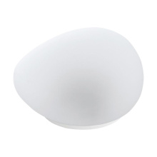 Eglo 48848 - Solar Integrated LED Outdoor Table Light w/ a White Plastic Shade