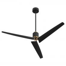 Cyan Designs 11982 - Buran Ceiling Fan | Black | Aged Brass