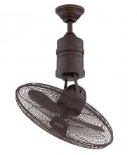 Craftmade BW321AG3 - 21" Rotating Cage Ceiling Fan, Damp Rated