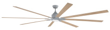 Craftmade FLE100AGV8 - Fleming 100" 8-Blade Indoor/Outdoor (Damp) Ceiling Fan in Aged Galvanized w/ Driftwood Blades