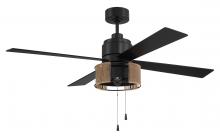 Craftmade KNS52FB4 - 52" Ceiling Fan w/Blades & 2x6w LED Light Kit