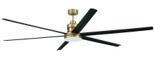 Craftmade MND80SBFB6-NWF - 80" Ceiling Fan w/DC Motor w/Blades, Non-WiFi