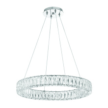 Crystorama ED3542401CH - Kinsley 24'' Polished Chrome Chandelier