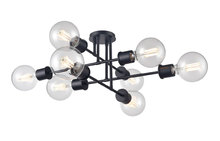 DVI DVP47612MF+EB - LAKE LOUISE 8 LT SEMI FLUSH