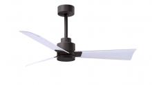 Matthews Fan Company AK-TB-MWH-42 - Alessandra - Textured Bronze - Matte White Blades - 42" Blades - 10" Downrod