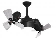 Matthews Fan Company DGLK-BK-WDBW - Dagny LK - Black - Barn Wood Tone - Wood Blades - 10" Downrod