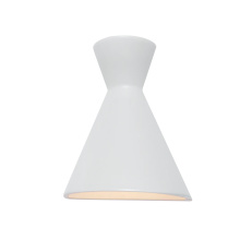 Justice Design Group CER-3100W-WTWT - Retro LED Outdoor Wall Sconce - Closed Top