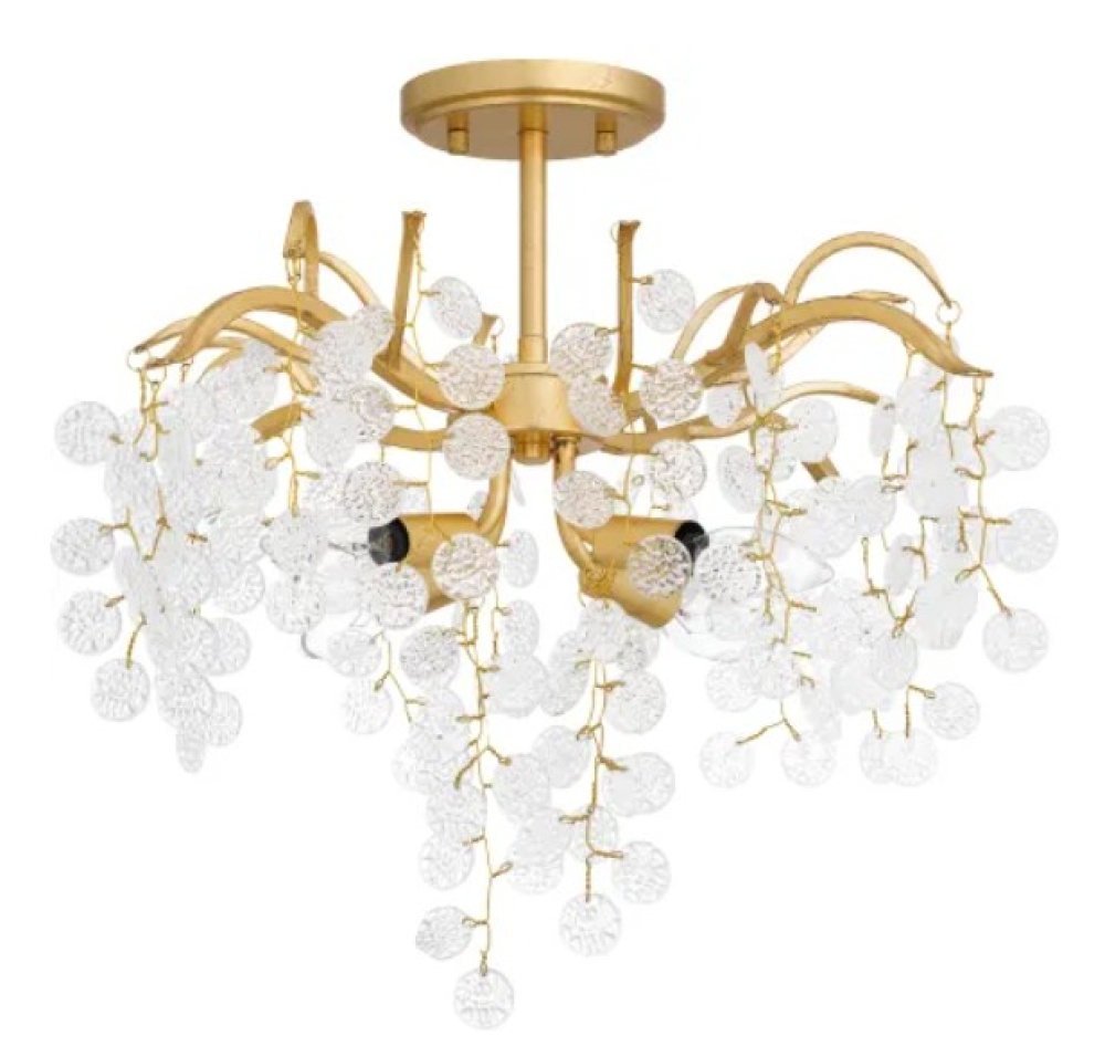 Maple Semi-Flush Mount