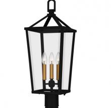 Quoizel HUL9009MBK - Hull Outdoor Lantern